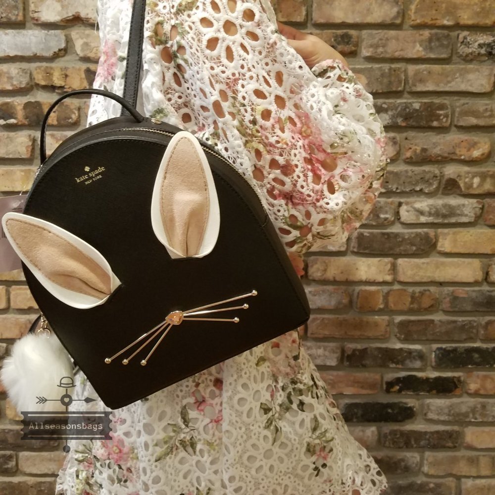 Kate spade sammi rabbit BACKPACK and bifold wallet - Picture 6 of 15